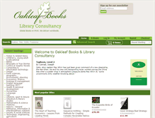 Tablet Screenshot of oakleafbooks.se